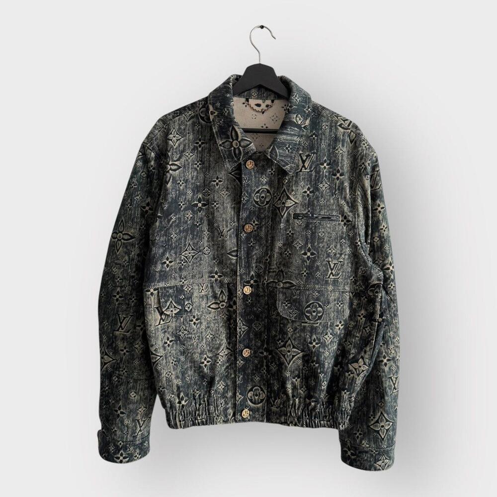 Louis Vuitton All Over Monogram Tailored Jacket